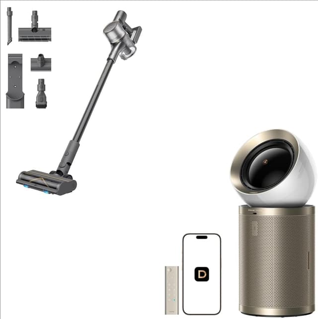 DREAME R20 Cordless Vacuum Cleaner Bundle Air Purifier PM20