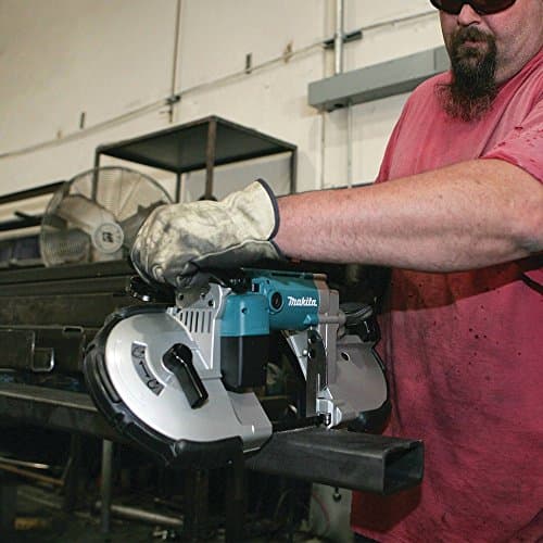 Makita 2107FZK 6.5 Amp Variable Speed Portable Band Saw with L.E.D. Light, Case and without Lock-On