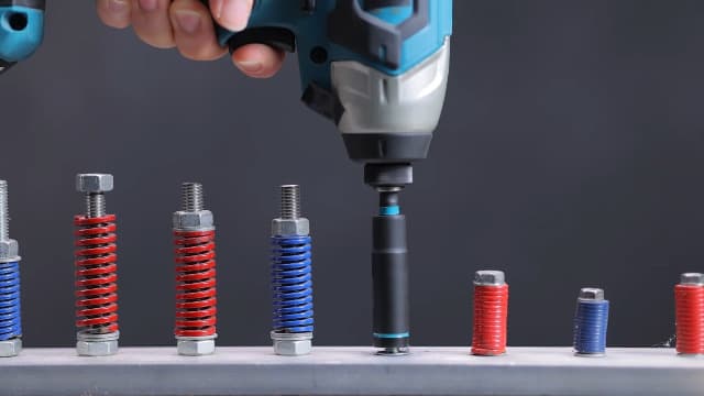 LIBRATON Magnetic Nut Driver Set, 35PCs Impact Driver Bit Set, Deep Nut Driver Set, Metric & SAE Nut Driver for Impact Drill, Wing Nut Driver, Quick-release Bit Holder, Drill Bit PH1 PH2, with Toolbox