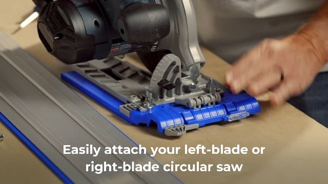 Kreg KMA3700 Accu-Cut XL - Universal Track Saw Guide System - Make Straight, Cross, Rip & Angled Cuts Easily