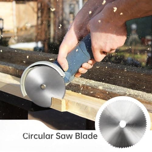 3 Inch Carbon Steel Circular Saw Blade for Wood, Plywood, Laminate, Soft-Metals, Plastic Cutting, Angle Grinder Saw Blade