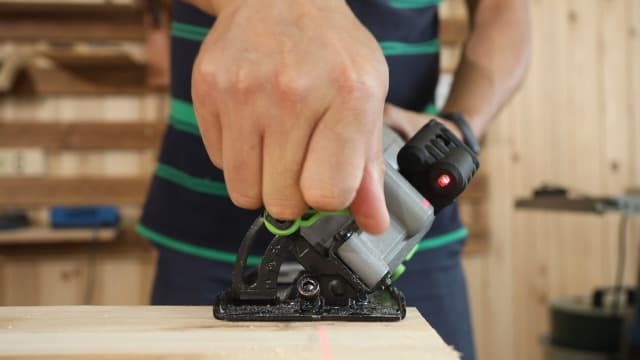 GALAX PRO 4Amp 3500RPM Circular Saw with Laser Guide, Max. Cutting Depth1-11/16"(90°), 1-1/8"(45°）Compact Saw with 4-1/2" 24T TCT Blade, Vacuum Adapter, Blade Wrench, and Rip Guide