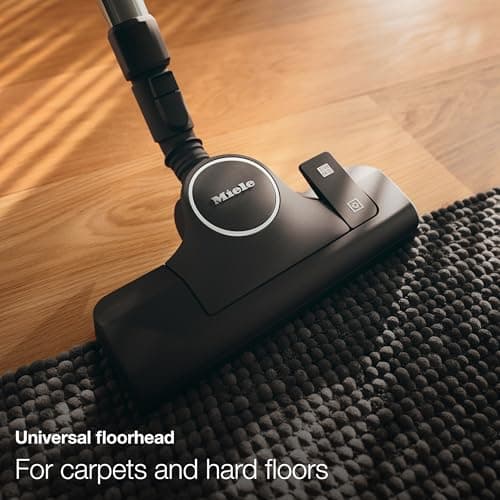 Miele Classic C1 Pure Suction Bagged Canister Vacuum, Graphite Grey - Portable, Household