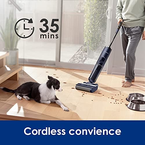Tineco Floor ONE S5 Smart Cordless Wet Dry Vacuum Cleaner and Mop for Hard Floors & Carpet ONE Spot Essentials Smart Cordless Carpet and Upholstery Spot Cleaner