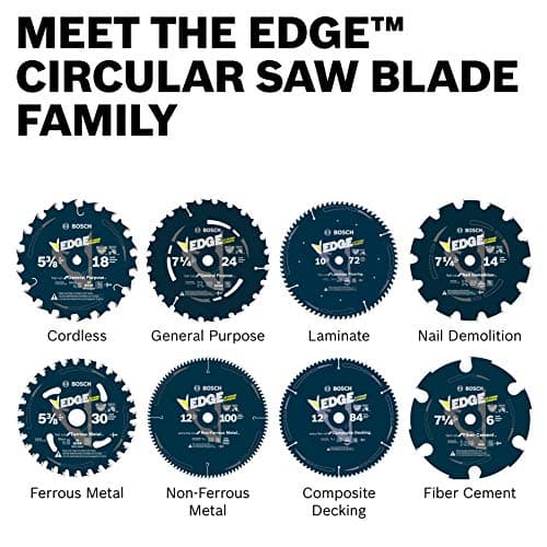 Bosch DCB1072CD 10 In. 72 Tooth Edge Circular Saw Blade for Composite Decking