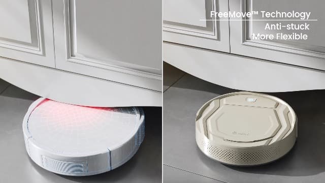 Lefant M210 Pro Robot Vacuum, Strong 2200Pa Suction, 120 Min Runtime, Super Slim Thin, Low Noise, Self-Charging, Wi-Fi/App/Alexa Control, Ideal for Pet Hair & Hard Floors