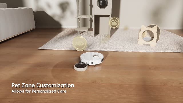 DREAME L10s Ultra Gen 2 Robot Vacuum and Mop, 10,000Pa Suction, MopExtend Technology, All-in-One Base Station, Pet-Friendly, Versatile Carpet Cleaning, DuoScrub Mopping System, Smart Pathfinder Tech