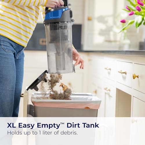 Bissell® CleanView Swivel Vacuum with Triple Action Brush Roll, Swivel Steering, Extension Wand, Easy-Empty Dirt Tank, Multi-Cyclonic Suction System, New 2024 Model