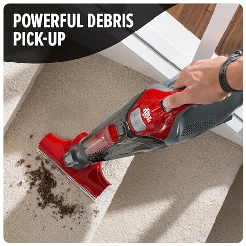 Dirt Devil Scorpion Plus Handheld Vacuum Cleaner, Powerful Suction, Lightweight, Includes Pivoting Stair and Upholstery Tool, Hose and Dusting Brush, Corded Portable Vacuum Cleaner