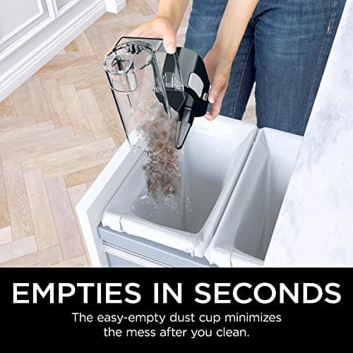 Shark HZ600C Ultralight Pet Pro Corded Stick Vacuum with PowerFins & Self-Cleaning Brushroll, Perfect for Pets, Converts to Hand Vacuum, Pet Power Brush, Crevice & Upholstery Tools, (Canadian Version)