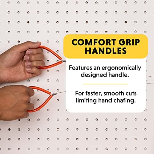 General Tools PVC Pipe Cable Saw #858-24-Inch - Serrated and Cuts PVC, PE, and ABS Pipes - Hand Tools, Orange, Silver