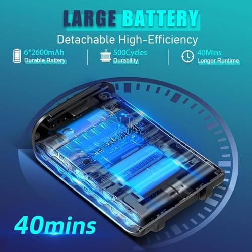 Cordless Vacuum Cleaner,Vacuum Cleaners for Home with Super Suction,Lightweight Stick Vacuum with 35 Mins Runtime,Rechargeable Cordless Vacuum for Carpet, Tile, Pet Hair, Hardwood Floors(Deep Blue)