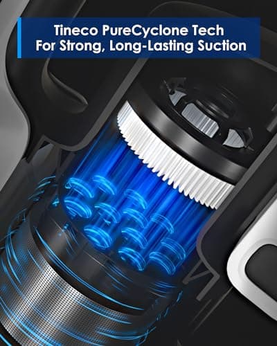 Tineco A30S Cordless Stick Vacuum Cleaner, 160W Suction & Replacement Battery for A30S -25.2 Volt 2500mAh Space