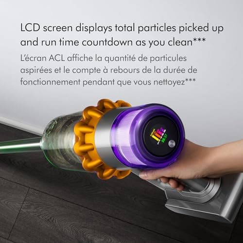 Dyson V15s Detect Submarine​ Wet Dry Vacuum, Yellow/Nickel