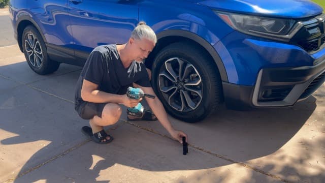 GEVEELIFE 450N.m/332Ft-lbs Brushless Impact Wrench,1/2" Cordless Impact Gun with 4.0Ah Battery & 6 Sockets, Electric Impact Driver for Car/DIY Furniture/Lawn Mower/blue (450N)