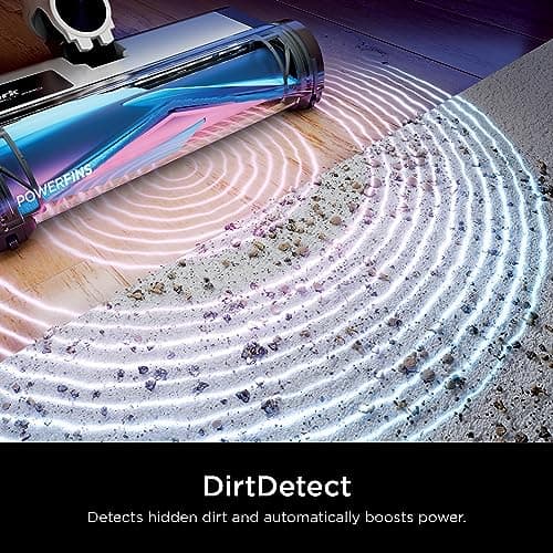 Shark Detect Pro Cordless Vacuum with PowerFins Brushroll, Stick/Handheld (2-in-1), Ash Purple/Grey, IW1120