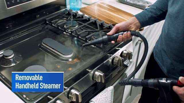 Hoover Steam Complete Pet Steam Mop, Hard Floor Cleaner Machine, 10-in-1 Multipurpose Cleaner Machine, Removable Handheld Steamer, Ideal for Hardwood, Vinyl, Tile, Grout and More