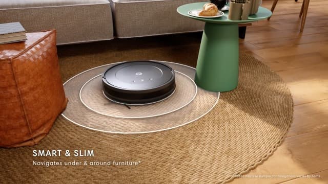 iRobot Roomba Vac Robot Vacuum (Q0120) - Easy to use, Power-Lifting Suction, Multi-Surface Cleaning, Smart Navigation Cleans in Neat Rows, Self-Charging, Alexa