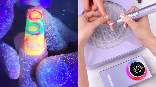SAVILAND 50000RPM Nail Drill for Acrylic: 2025 Pro High Tech Fast Removal Electric Nails Drill Kit 6000mAh Rechargeable Machine Professional Drill Bit Nail File Buffer Tools Salon Manicure Pedicure