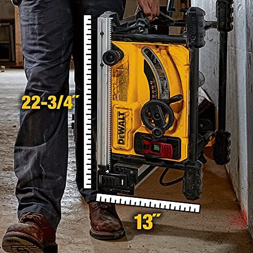 Dewalt DWE7485R 120V 15 Amp Compact 8-1/4 in. Corded Jobsite Table Saw (Renewed)