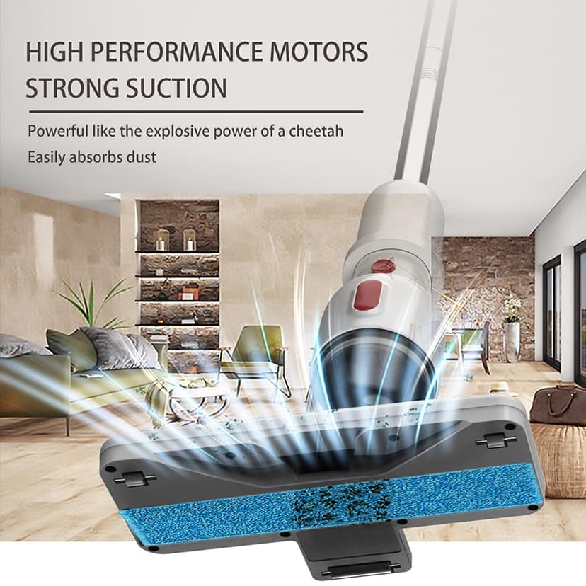 Stick Vacuum mop aspiradora inalámbrica para casa mutgof Vacuum Cleaners for Home car vacuums with Best Suction Cordless Featherweight Stick h12 pro Wet Dry Vacuum Cleaner mop Power detect