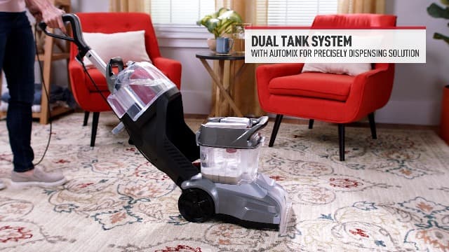 Hoover Powerscrub XL Pet Carpet Cleaner Machine, Upright Shampooer, FH68050, Black