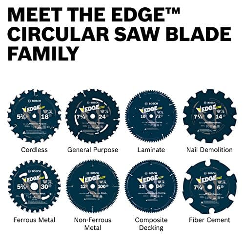 BOSCH DCB1072CD 10 in. 72 Tooth Edge Circular Saw Blade for Laminate