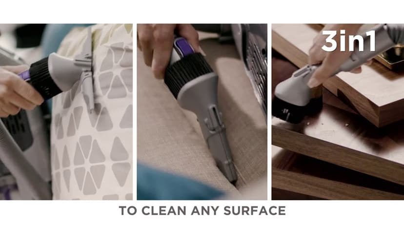 BLACK+DECKER HCUA525JP Cordless 2-in-1 Stick Vacuum, Powerseries Pro 20V Pet Vacuum, Purple