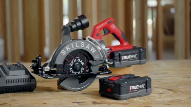 SKIL SPTH77M-11 48V 7-1/4" TRUEHVL Cordless Worm Drive Skilsaw Circular Saw Kit with 1 Battery