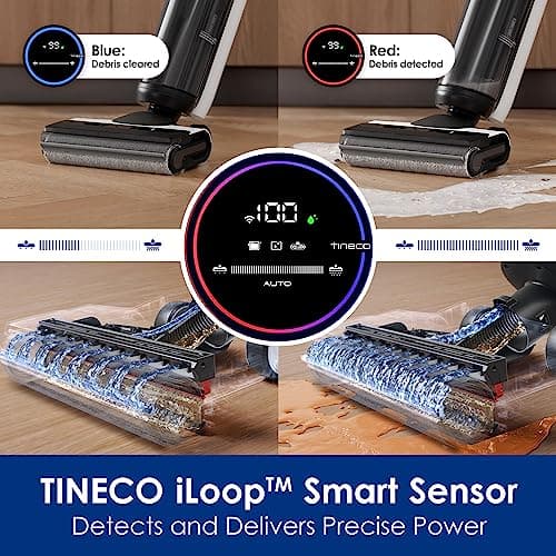 Tineco Floor ONE S6 Cordless Wet Dry Vacuum Floor Cleaner Washer Floor Cleaning Solution