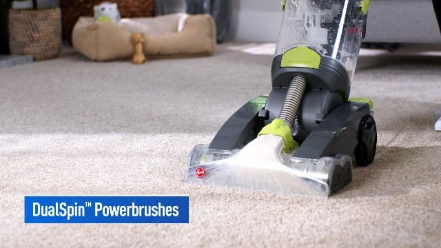 Hoover Pro Clean Pet Upright Carpet Cleaner Machine, Carpet Shampooer Machine for Home and Pets, Pair with a Hoover Portable Spot Cleaner Solution for a Bright, Refreshed Home
