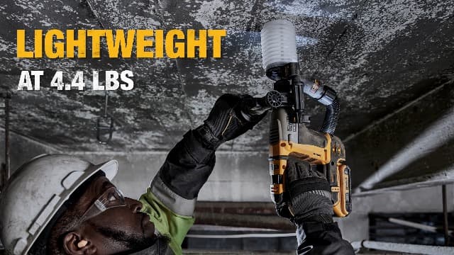 DEWALT 20V MAX SDS Plus Rotary Hammer Drill, Cordless, 5/8 in., Tool Only (DCH172B)