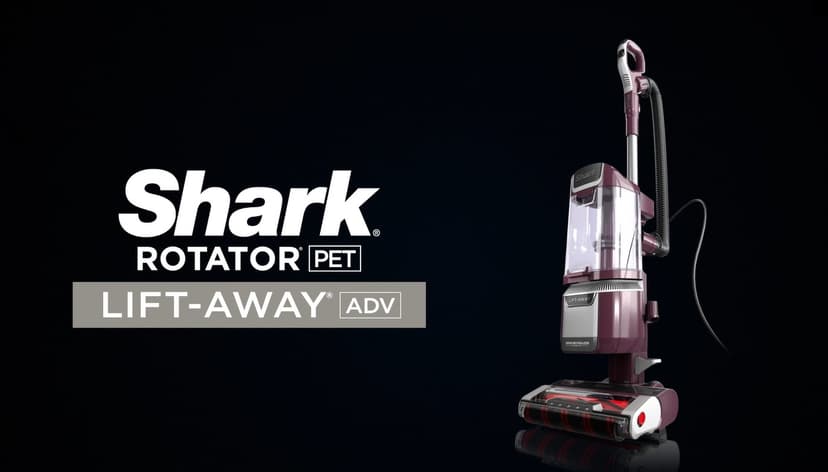 Shark LA702 Rotator Pet Lift-Away ADV Upright Vacuum with DuoClean PowerFins HairPro & Odor Neutralizer Technology, Wine Purple