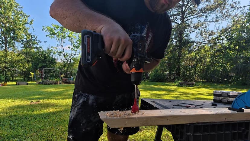 TITANCE X6 Advanced Cordless Drill Driver, 20V Brushless 1/2'' Impact Drill, 575 IN-LBS, 36000 BPM, 3-IN-1 Mode, 2-Speed, Metal Chuck, 2.0Ah Battery, Driver Kit for DIY Project & Home Use