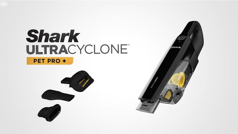 Shark CH951 UltraCyclone Pet Pro Plus Cordless Handheld Vacuum, with XL Dust Cup, in Black