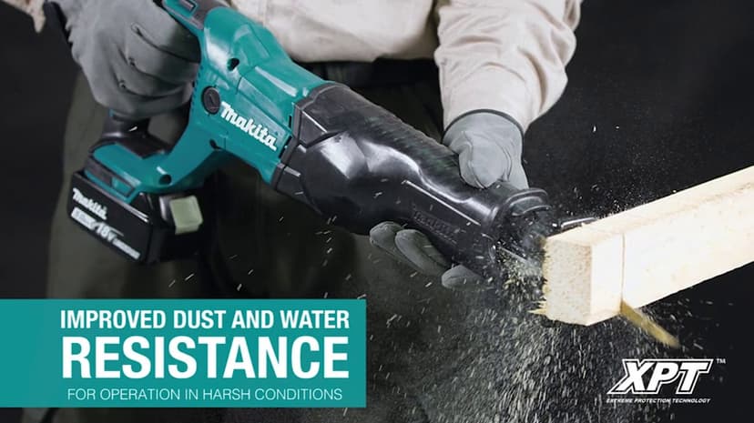 Makita XRJ04Z 18V LXT Lithium-Ion Cordless Recipro Saw, Tool Only, Blue
