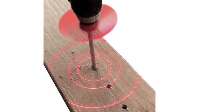 BullseyeBore Core CR1-101 Drill Guide for Straight Holes - Magnetic Drill Attachment with Efficient Red Laser for Visual Worksurface Alignment - Compatible with Common & Specialty Bits from 2" to 8"