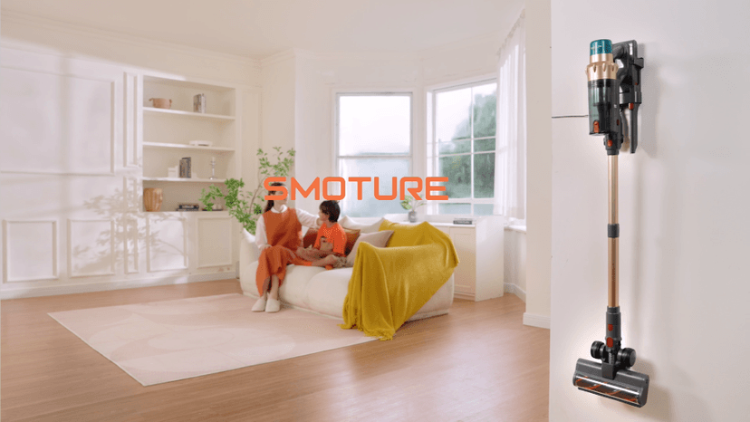 Cordless Vacuum Cleaner, 550W 45KPA 60 Mins Runtime Self-Standing Vacuum Cleaners for Home, Stick Vacuum with Charging Dock Station Removable Battery, Handheld Vacuum for Pet Hair/Carpet/Floor