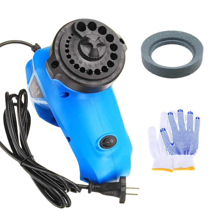 Drill Bit Sharpener, Power Drill Bit Sharpeners for All Bits (1/8-15/32inch), Multipurpose Drill Bit Grinding Sharpener for Twist Bits