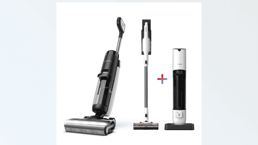 Tineco Floor ONE S7 PRO Cordless Wet Dry Vacuum Cleaner & Pure ONE Station 5 Cordless Smart Vacuum with 2.5L Auto Dust Base, Full-Path Self-Cleaning