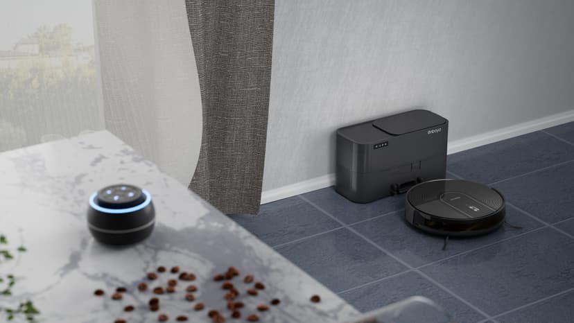 Robot Vacuum Cleaner with Self-Emptying Base – 9000Pa Suction, 85 Days of Dust Storage, Wi-Fi/App/Alexa Control – Ideal for Hard Floors, Low Carpets, and Pet Hair