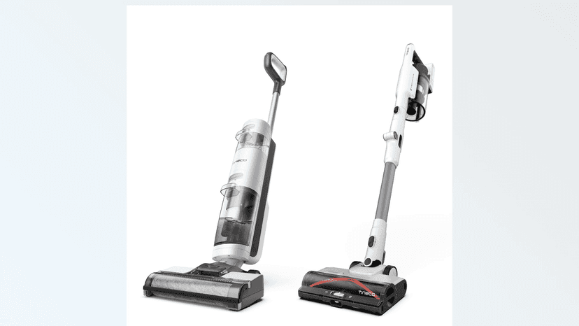 Tineco iFLOOR 3 Breeze Complete Wet Dry Vacuum Cordless Floor Cleaner and Mop & Pure ONE A50S Cordless Stick Vacuum Cleaner