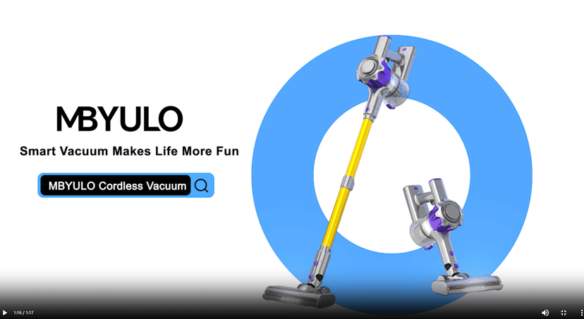 Cordless Vacuum Cleaner, 450W 40Kpa Powerful Stick Vacuum, Up to 50Mins Rechargeable Battery, Vacuum Cleaners for Home Anti-Tangled Lightweight Handheld for Hardwood Floor, Carpets, Pet Hair