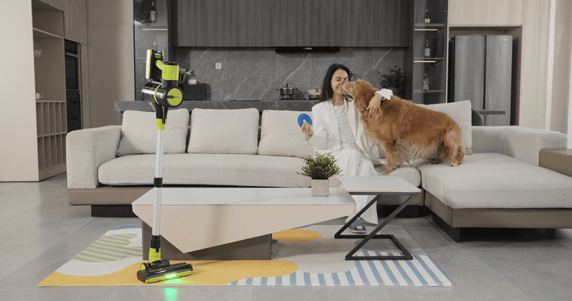 UNINELL HOME Cordless Vacuum Cleaner, 45Kpa 55 Mins Vacuum Cleaners for Home, Vacuum Cleaner Self-Standing, Anti-Tangle Stick Vacuum, Lightweight, Wall Mount Charging Vacuum for Pet Hair,Carpet,Floor