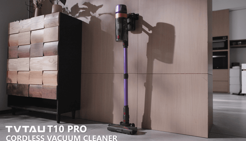 Cordless Vacuum Cleaner, 580W/48Kpa/65Mins Vacuum Cleaners for Home, Self-Standing Stick Vacuum with LED Display & Wall Mount Charging, Anti-Tangle Handheld Vacuum Cordless for Floor/Carpet/Pet Hair