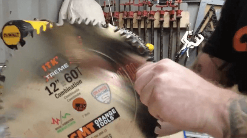 CMT 256.050.10 ITK XTreme Industrial Combination Saw Blade, 10-Inch x 50 Teeth 4 ATB + 1 FLAT Grind with 5/8-Inch Bore