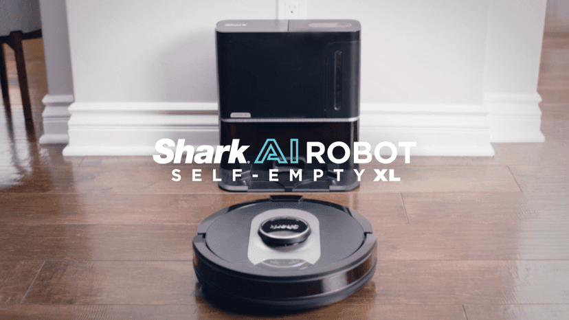 Shark AI Ultra Voice Control Robot Vacuum with Matrix Clean Navigation, Home Mapping, 60-Day Capacity, XL Self-Empty Base for Homes with Pets, Carpet & Hard Floors