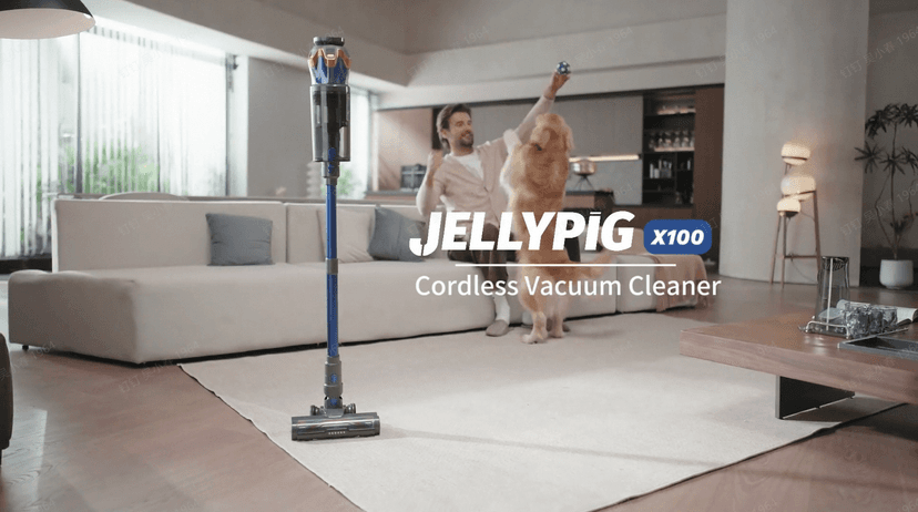 Cordless Vacuum Cleaner, Upgraded 580W 48KPA 65Mins Cordless Stick Vacuum Cleaner with Self-Standing and Touch Screen, Anti-tangle Wireless Vacumm, Vacuum Cleaners for Home/Pet Hair/Carpets/Floors