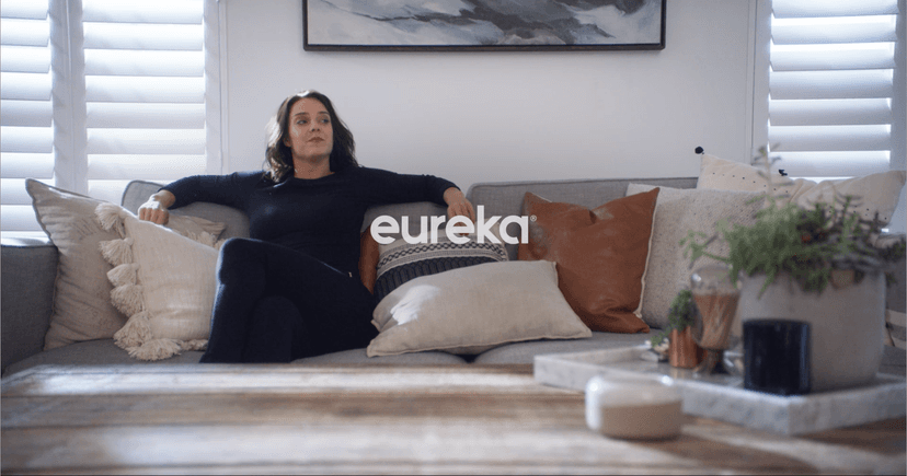 Eureka Flash Lightweight Stick Vacuum Cleaner, 15KPa Powerful Suction, 2 in 1 Corded Handheld Vac for Hard Floor and Carpet, Black