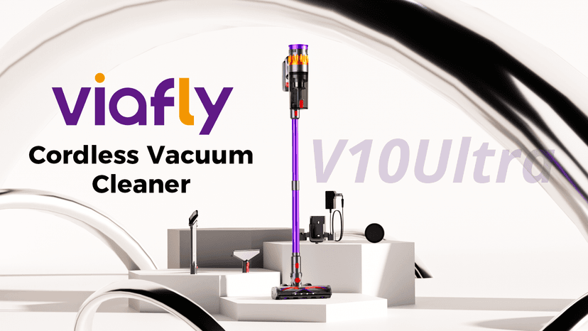 Cordless Vacuum Cleaner, 550W 48Kpa 70 Mins Vacuum Cleaners for Home, Self-Standing Stick Vacuum with Touch Screen, Wall Dock, Anti-Tangle Rechargeable Vacuum for Pet Hair Carpet Hardwood Floor